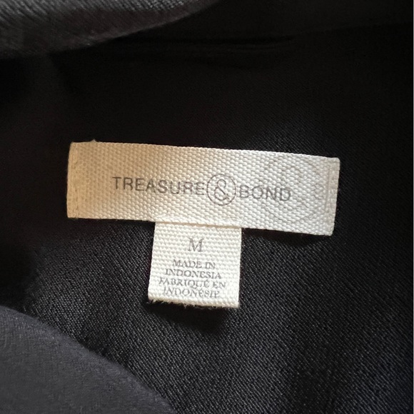 Treasure & Bond Satin Midi Dress - Picture 6 of 7